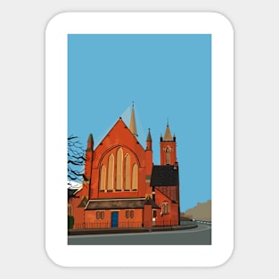 St Paul's Church,  Hartlepool Sticker